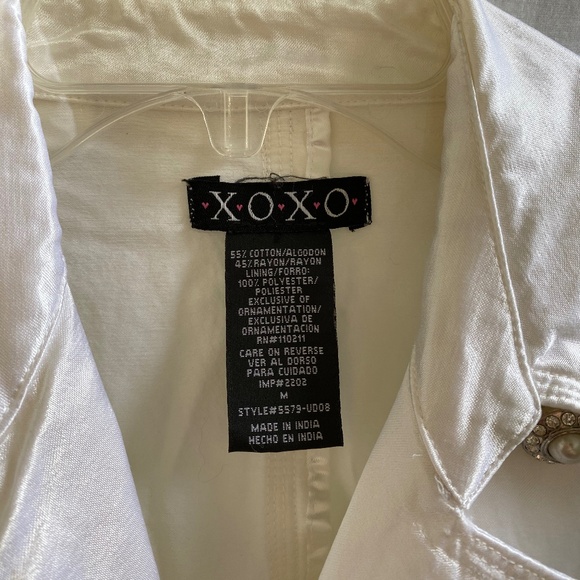 Gorgeous Women's/Juniors Satin Trench Coat Jacket Size: Medium - Picture 6 of 11